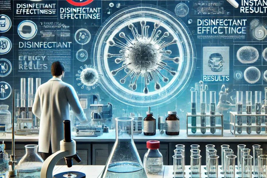 Disinfectant Efficacy testing