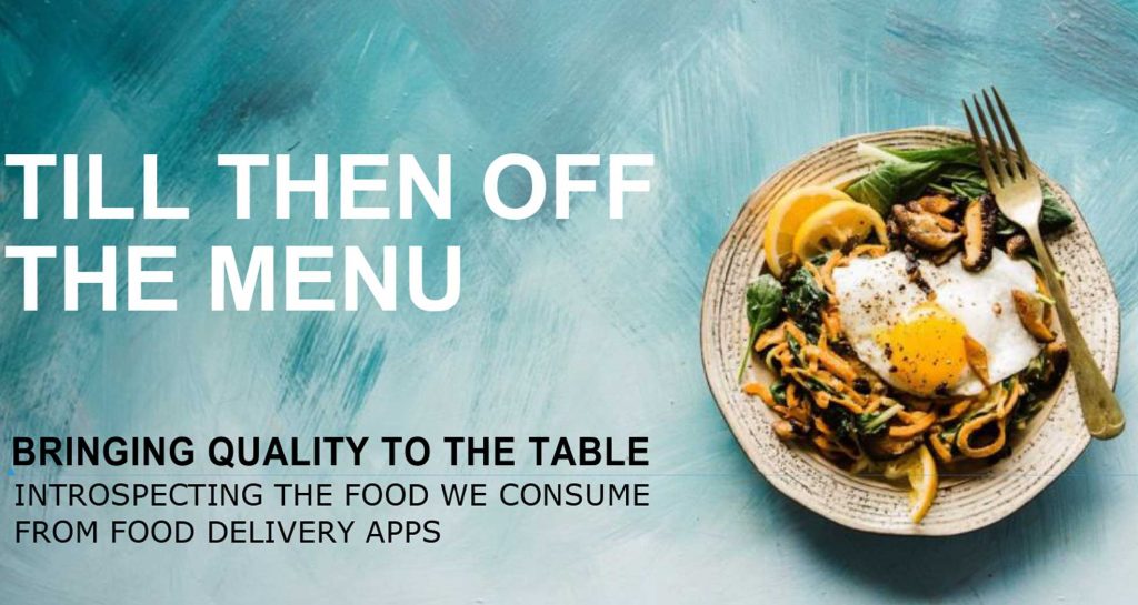 Delivering right at your door step, but how safe is your food on wheels?