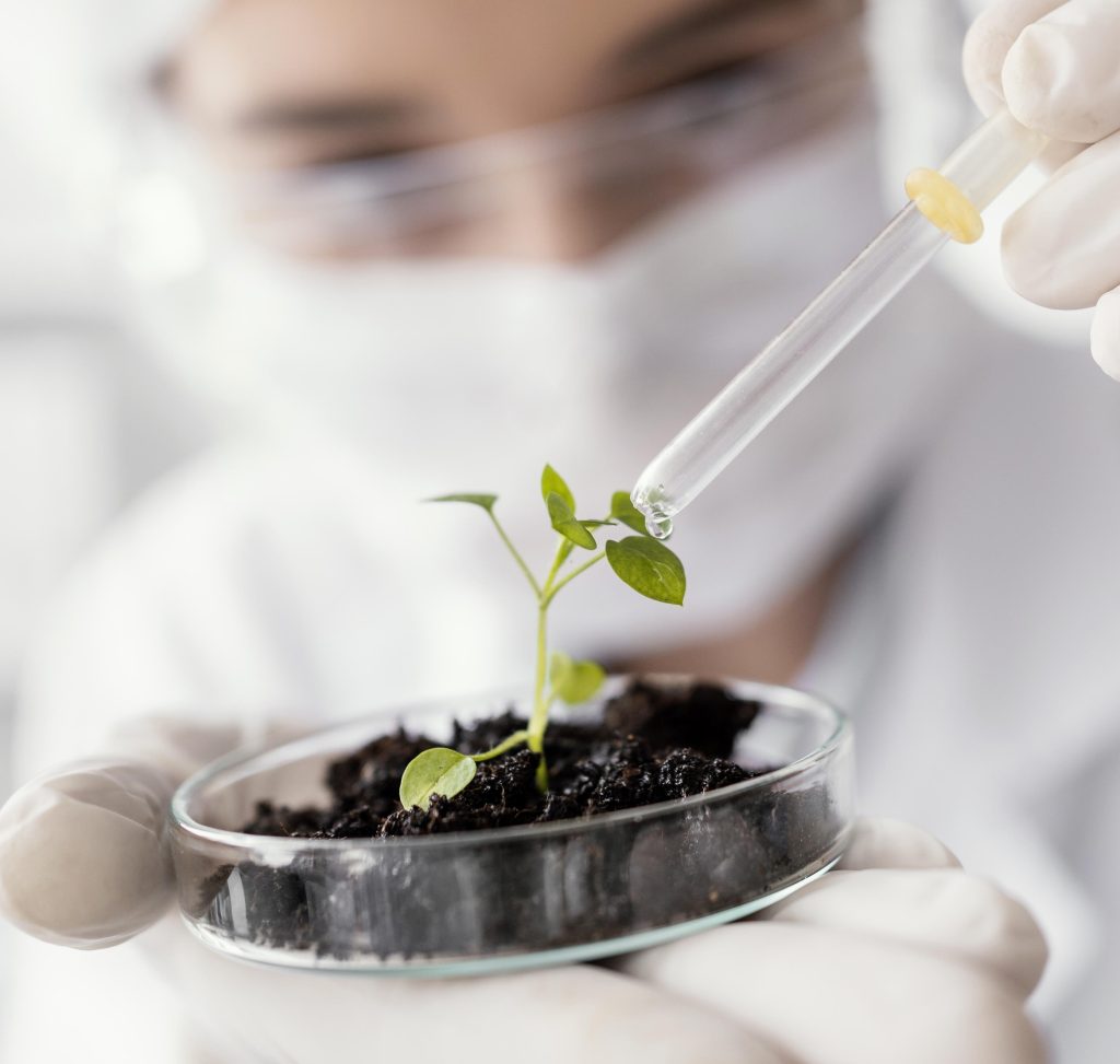 Soil testing for agriculture