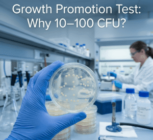 Growth Promotion Test (GPT) Inoculum Size: Why Is It Set Between 10–100 CFU?