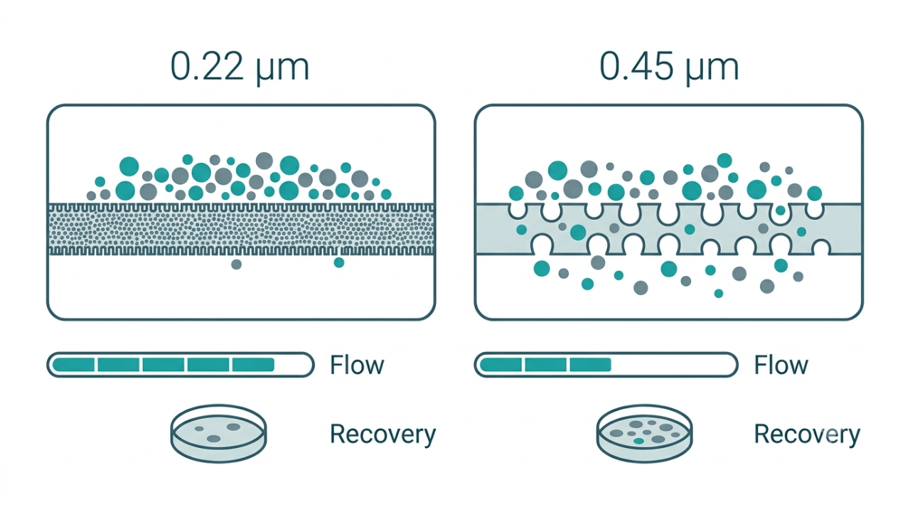 micron filters speed table